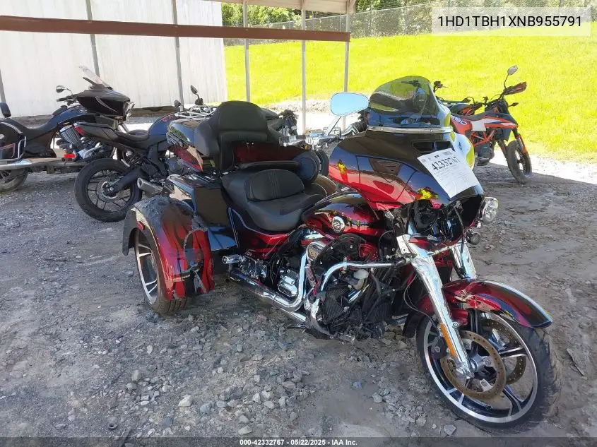 2022 Harley-Davidson Flhtcutgse VIN: 1HD1TBH1XNB955791 Lot: 42332767