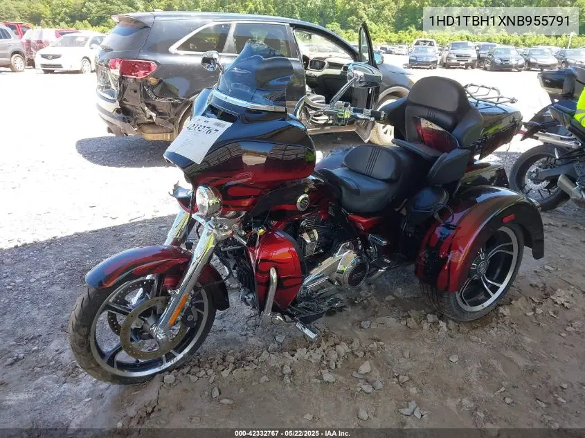 2022 Harley-Davidson Flhtcutgse VIN: 1HD1TBH1XNB955791 Lot: 42332767
