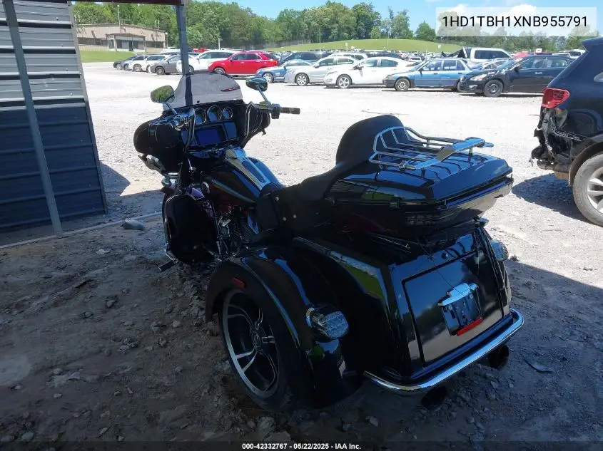 2022 Harley-Davidson Flhtcutgse VIN: 1HD1TBH1XNB955791 Lot: 42332767