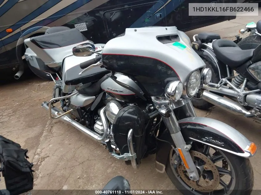 2015 Harley-Davidson Flhtkl Ultra Limited Low VIN: 1HD1KKL16FB622466 Lot: 40761118