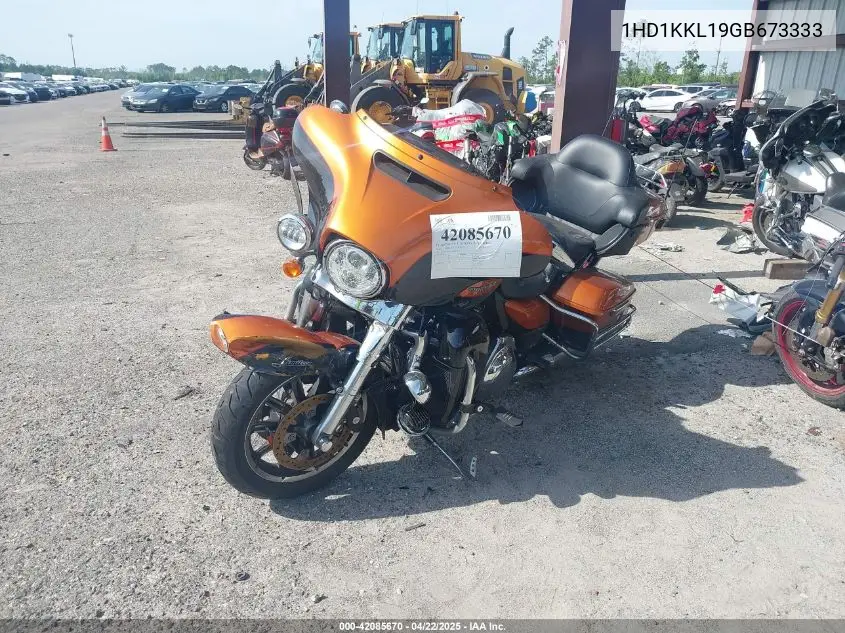 2016 Harley-Davidson Flhtkl Ultra Limited Low VIN: 1HD1KKL19GB673333 Lot: 42085670