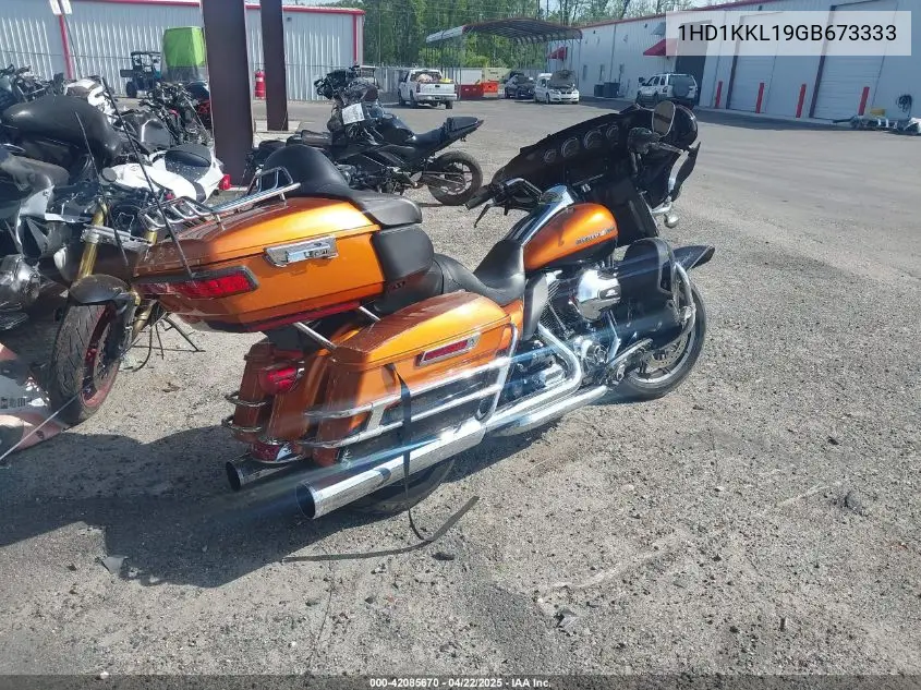 2016 Harley-Davidson Flhtkl Ultra Limited Low VIN: 1HD1KKL19GB673333 Lot: 42085670