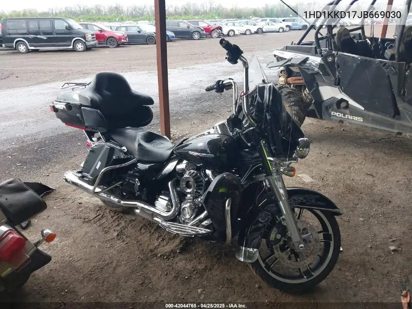2018 Harley-Davidson Flhtkl Ultra Limited Low VIN: 1HD1KKD17JB669030 Lot: 42044765