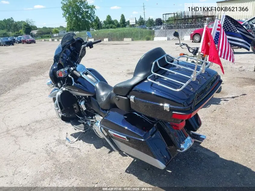 2019 Harley-Davidson Flhtkl VIN: 1HD1KKF10KB621366 Lot: 42635730
