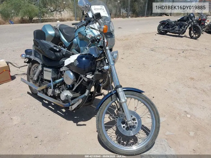 1983 Harley-Davidson Fxwg VIN: 1HD1BEK16DY019885 Lot: 42153948
