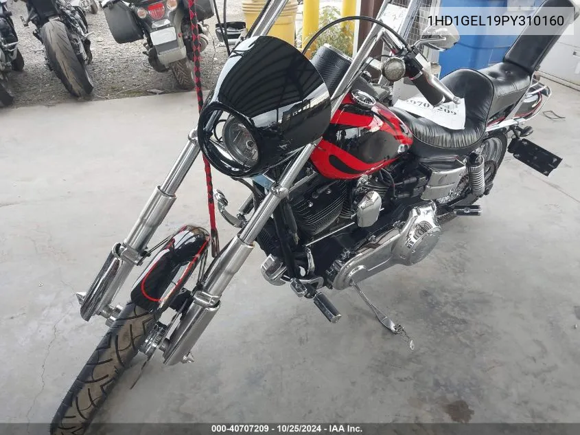 1993 Harley-Davidson Fxdwg VIN: 1HD1GEL19PY310160 Lot: 40707209