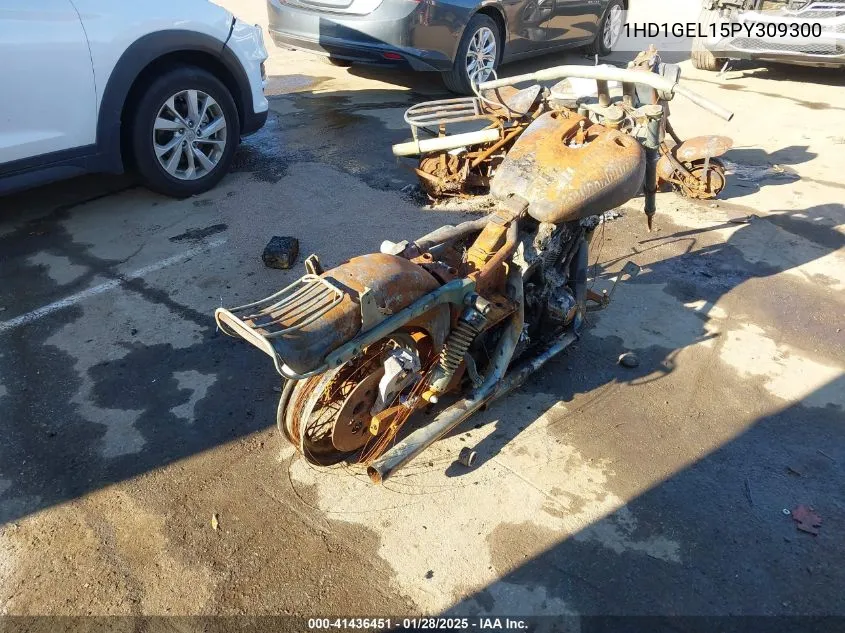 1993 Harley-Davidson Fxdwg VIN: 1HD1GEL15PY309300 Lot: 41436451