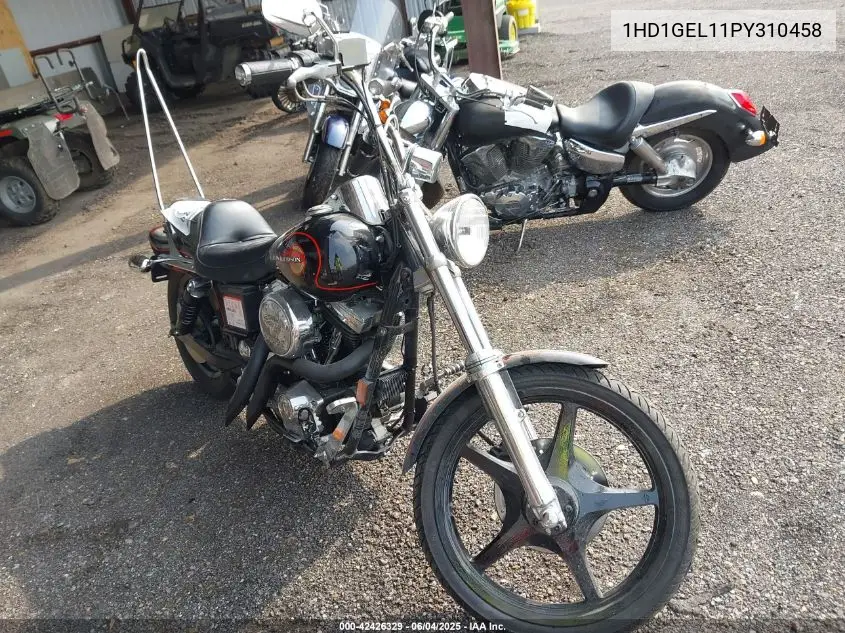 1993 Harley-Davidson Fxdwg VIN: 1HD1GEL11PY310458 Lot: 42426329