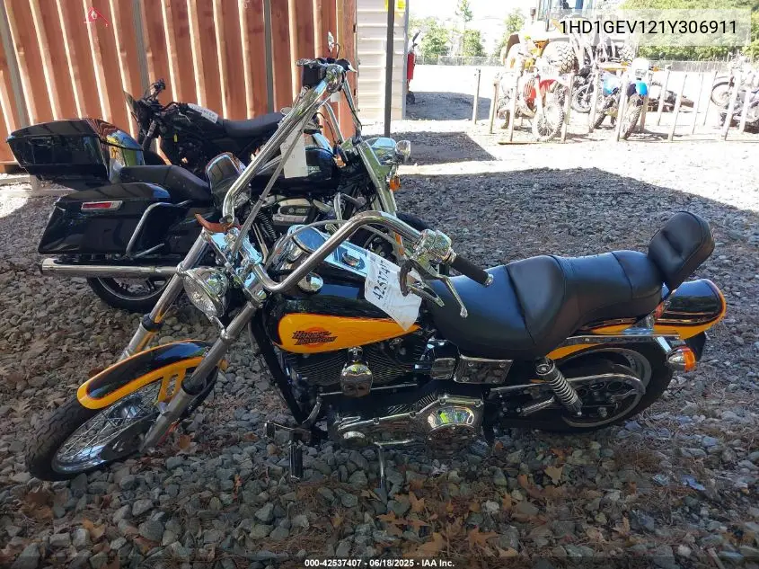 2001 Harley-Davidson Fxdwg VIN: 1HD1GEV121Y306911 Lot: 42537407