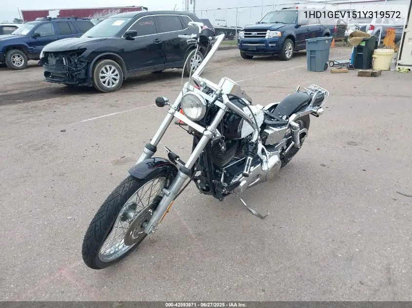 2001 Harley-Davidson Fxdwg VIN: 1HD1GEV151Y319572 Lot: 42593571