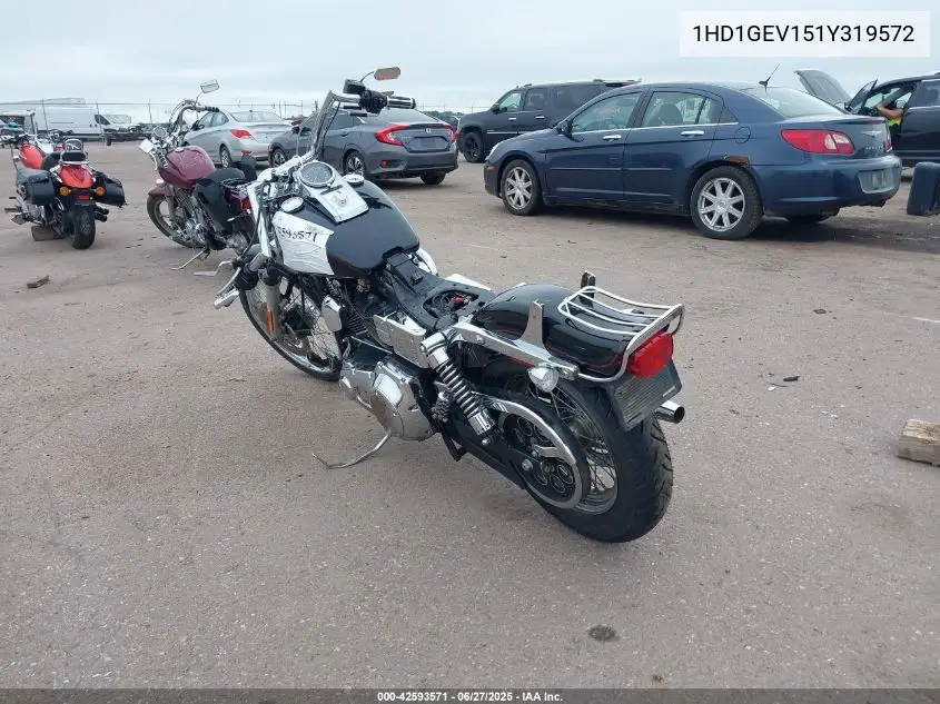 2001 Harley-Davidson Fxdwg VIN: 1HD1GEV151Y319572 Lot: 42593571