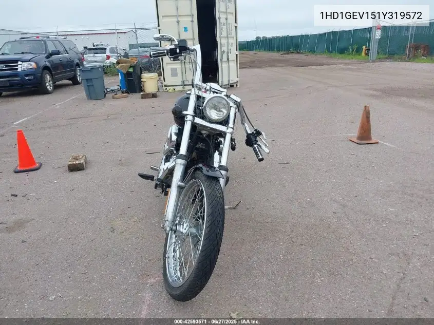 2001 Harley-Davidson Fxdwg VIN: 1HD1GEV151Y319572 Lot: 42593571