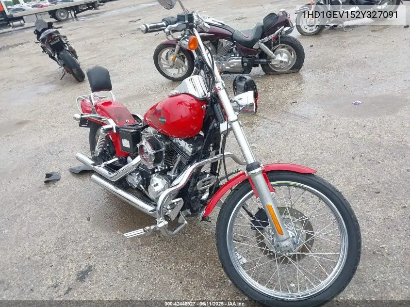 2002 Harley-Davidson Fxdwg VIN: 1HD1GEV152Y327091 Lot: 42448927