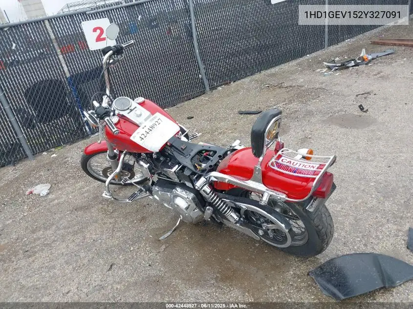2002 Harley-Davidson Fxdwg VIN: 1HD1GEV152Y327091 Lot: 42448927