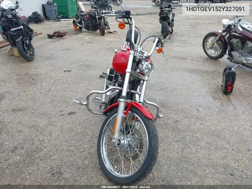 2002 Harley-Davidson Fxdwg VIN: 1HD1GEV152Y327091 Lot: 42448927