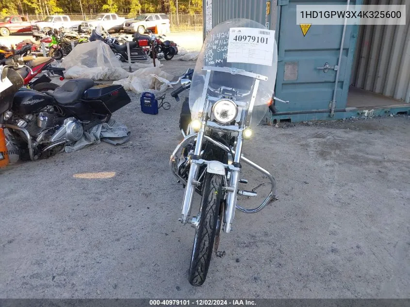 2004 Harley-Davidson Fxdwgi VIN: 1HD1GPW3X4K325600 Lot: 40979101