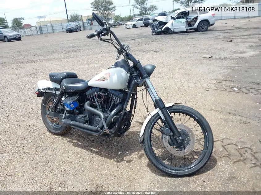 2004 Harley-Davidson Fxdwgi VIN: 1HD1GPW164K318108 Lot: 42526007