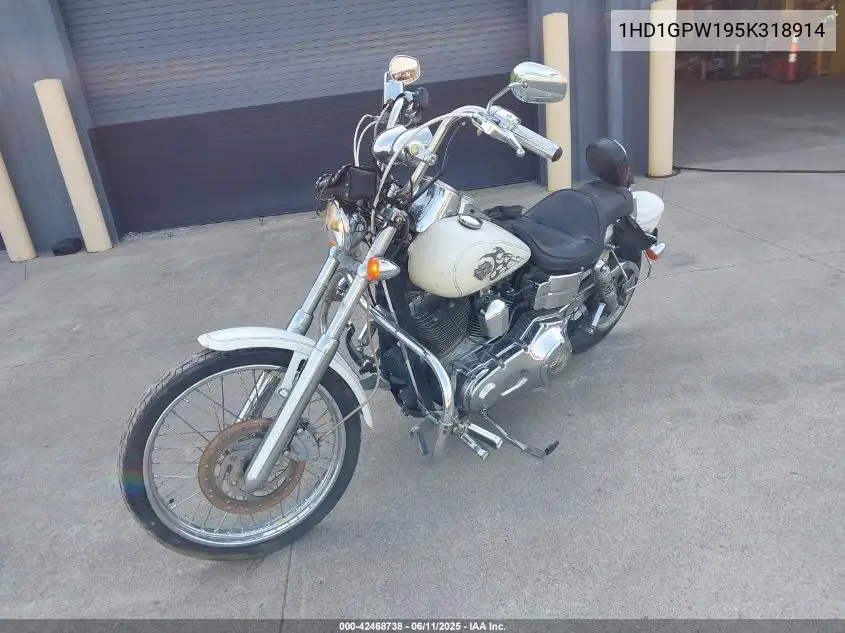 2005 Harley-Davidson Fxdwgi VIN: 1HD1GPW195K318914 Lot: 42468738