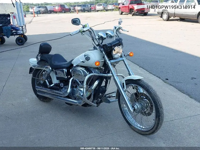2005 Harley-Davidson Fxdwgi VIN: 1HD1GPW195K318914 Lot: 42468738
