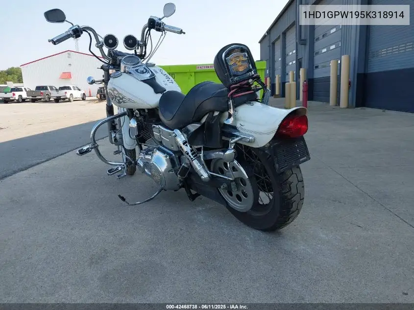 2005 Harley-Davidson Fxdwgi VIN: 1HD1GPW195K318914 Lot: 42468738