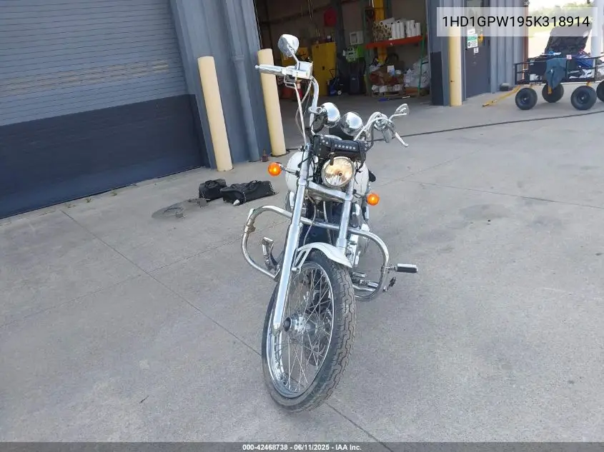 2005 Harley-Davidson Fxdwgi VIN: 1HD1GPW195K318914 Lot: 42468738