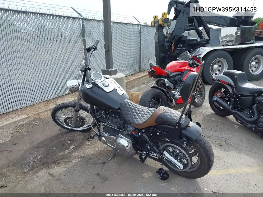 2005 Harley-Davidson Fxdwgi VIN: 1HD1GPW395K314458 Lot: 42538488