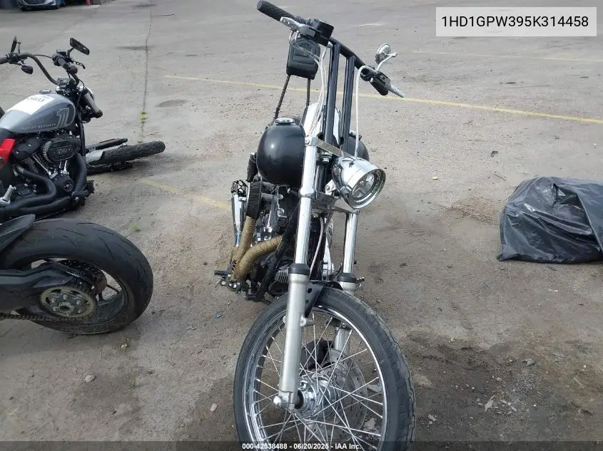 2005 Harley-Davidson Fxdwgi VIN: 1HD1GPW395K314458 Lot: 42538488