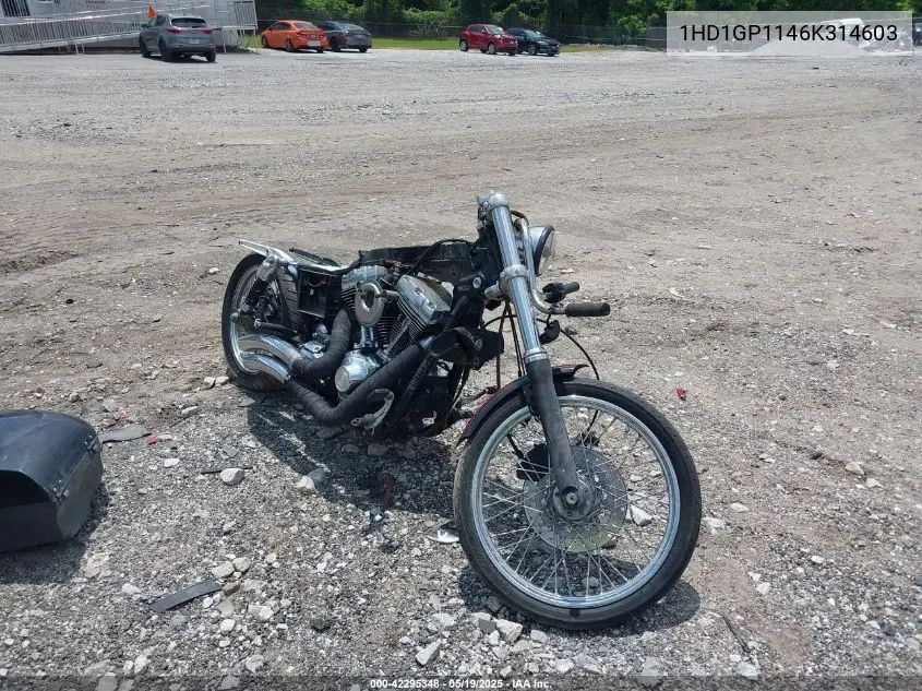 2006 Harley-Davidson Fxdwgi VIN: 1HD1GP1146K314603 Lot: 42295348