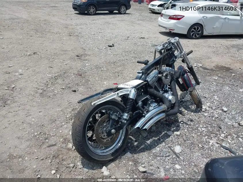 2006 Harley-Davidson Fxdwgi VIN: 1HD1GP1146K314603 Lot: 42295348