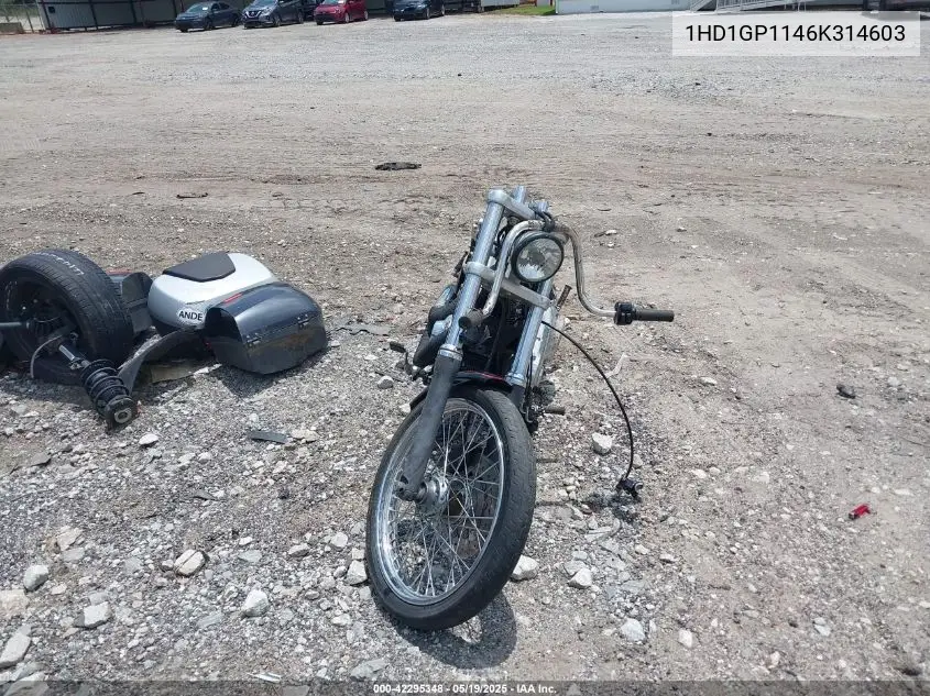 2006 Harley-Davidson Fxdwgi VIN: 1HD1GP1146K314603 Lot: 42295348