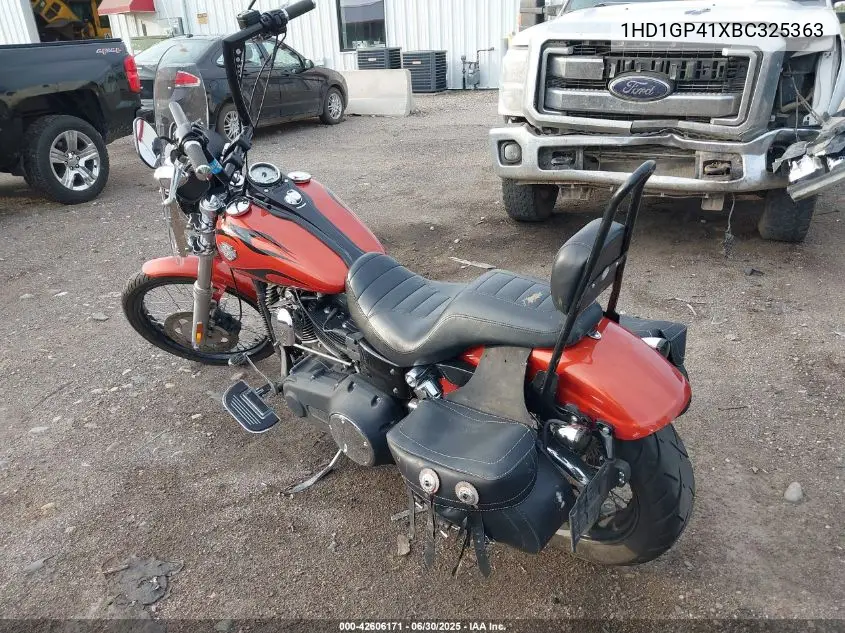 1hd1gp41xbc325363 1HD1GP41XBC325363 2011 Harley-Davidson Fxdwg