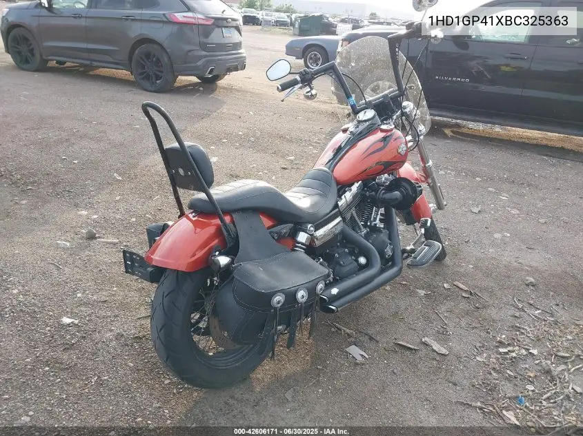 1hd1gp41xbc325363 1HD1GP41XBC325363 2011 Harley-Davidson Fxdwg
