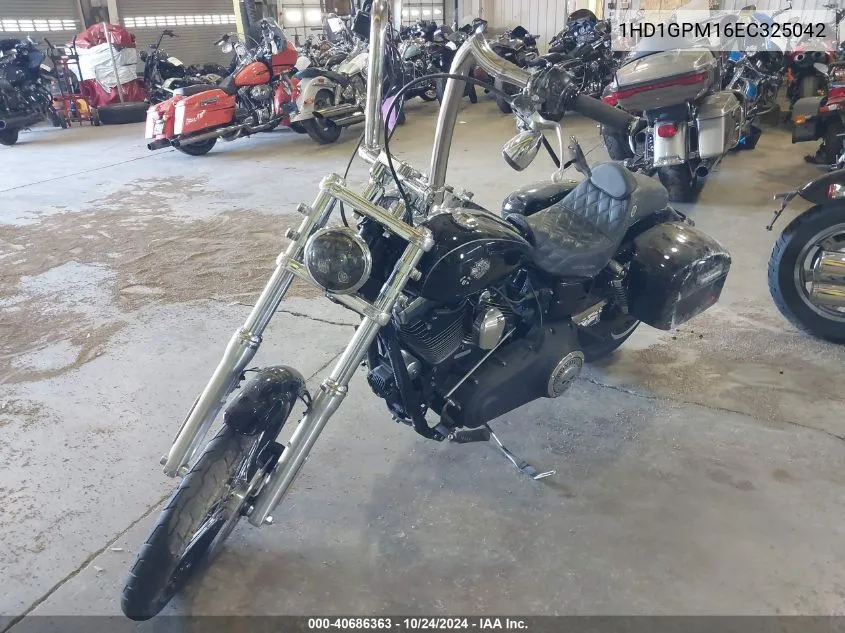 2014 Harley-Davidson Fxdwg Dyna Wide Glide VIN: 1HD1GPM16EC325042 Lot: 40686363
