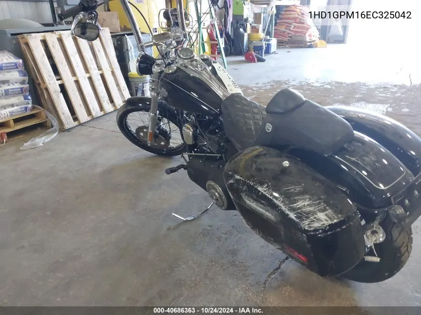 2014 Harley-Davidson Fxdwg Dyna Wide Glide VIN: 1HD1GPM16EC325042 Lot: 40686363