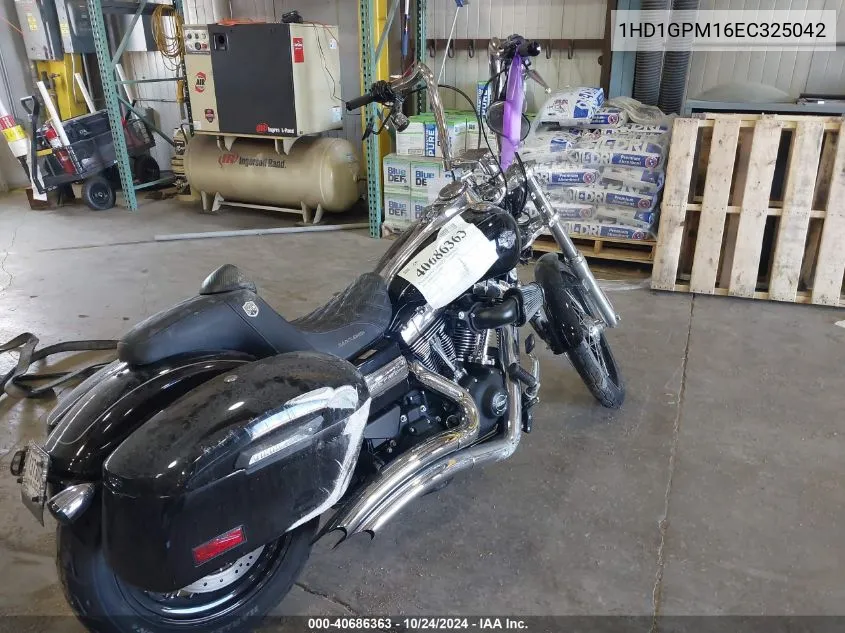 2014 Harley-Davidson Fxdwg Dyna Wide Glide VIN: 1HD1GPM16EC325042 Lot: 40686363