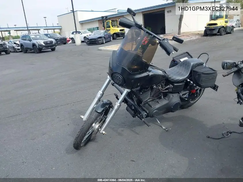 2014 Harley-Davidson Fxdwg Dyna Wide Glide VIN: 1HD1GPM3XEC327944 Lot: 42413364