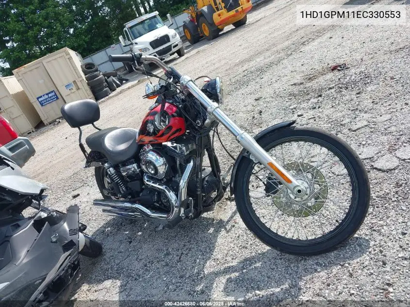 2014 Harley-Davidson Fxdwg Dyna Wide Glide VIN: 1HD1GPM11EC330553 Lot: 42426680