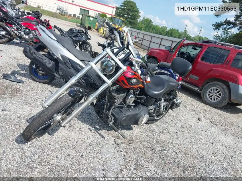 2014 Harley-Davidson Fxdwg Dyna Wide Glide VIN: 1HD1GPM11EC330553 Lot: 42426680