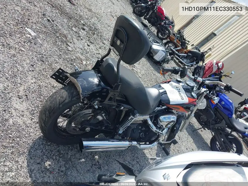 2014 Harley-Davidson Fxdwg Dyna Wide Glide VIN: 1HD1GPM11EC330553 Lot: 42426680