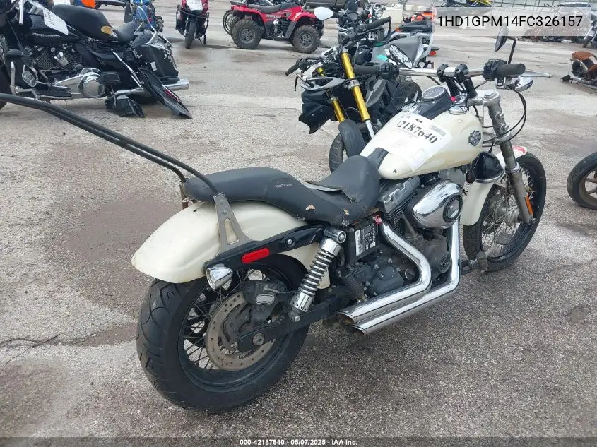 2015 Harley-Davidson Fxdwg Dyna Wide Glide VIN: 1HD1GPM14FC326157 Lot: 42187640