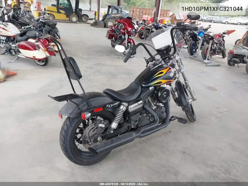 2015 Harley-Davidson Fxdwg Dyna Wide Glide VIN: 1HD1GPM1XFC321044 Lot: 42475129