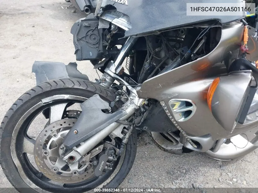 2006 Honda Gl1800 VIN: 1HFSC47G26A501166 Lot: 39852348