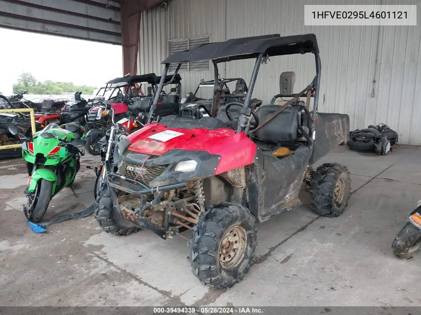 2020 Honda Sxs700 M2 VIN: 1HFVE0295L4601121 Lot: 39494339