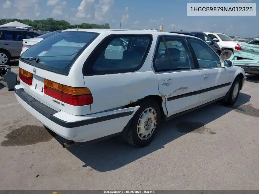 1992 Honda Accord Ex VIN: 1HGCB9879NA012325 Lot: 42583619