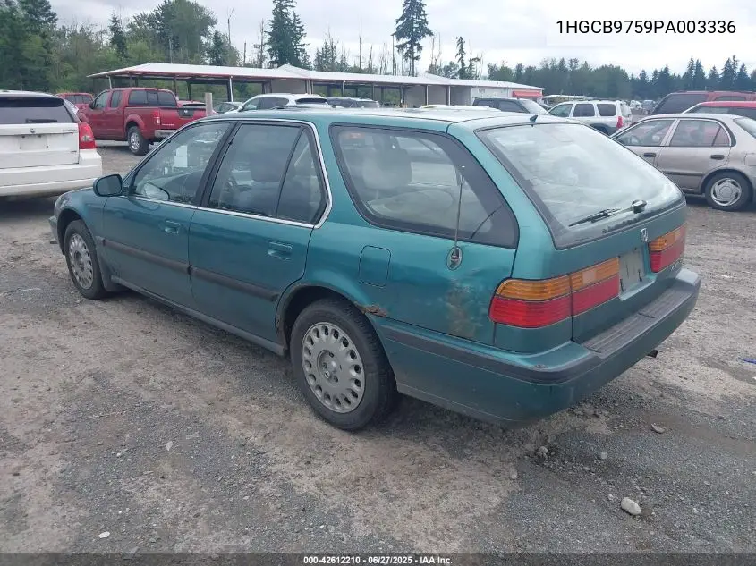 1993 Honda Accord Lx VIN: 1HGCB9759PA003336 Lot: 42612210