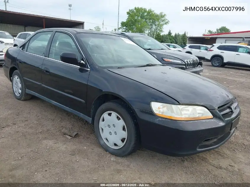 1999 Honda Accord Lx VIN: JHMCG564XXC007996 Lot: 42228809