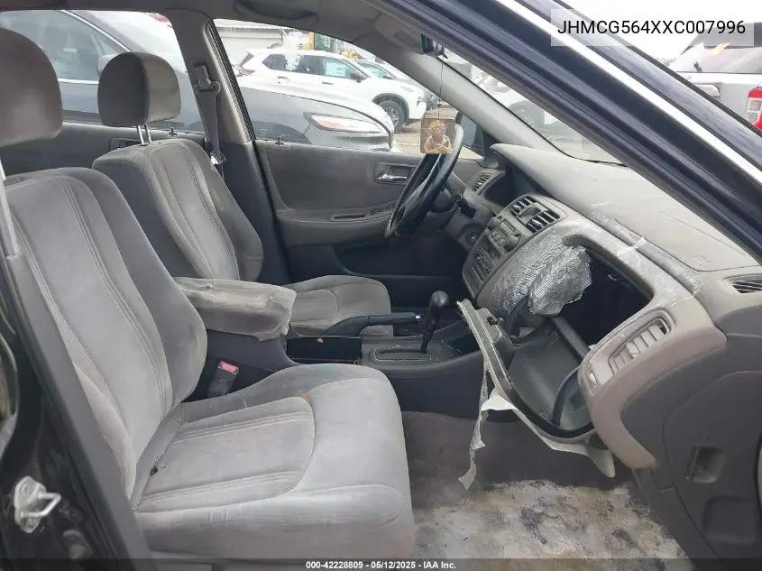 1999 Honda Accord Lx VIN: JHMCG564XXC007996 Lot: 42228809