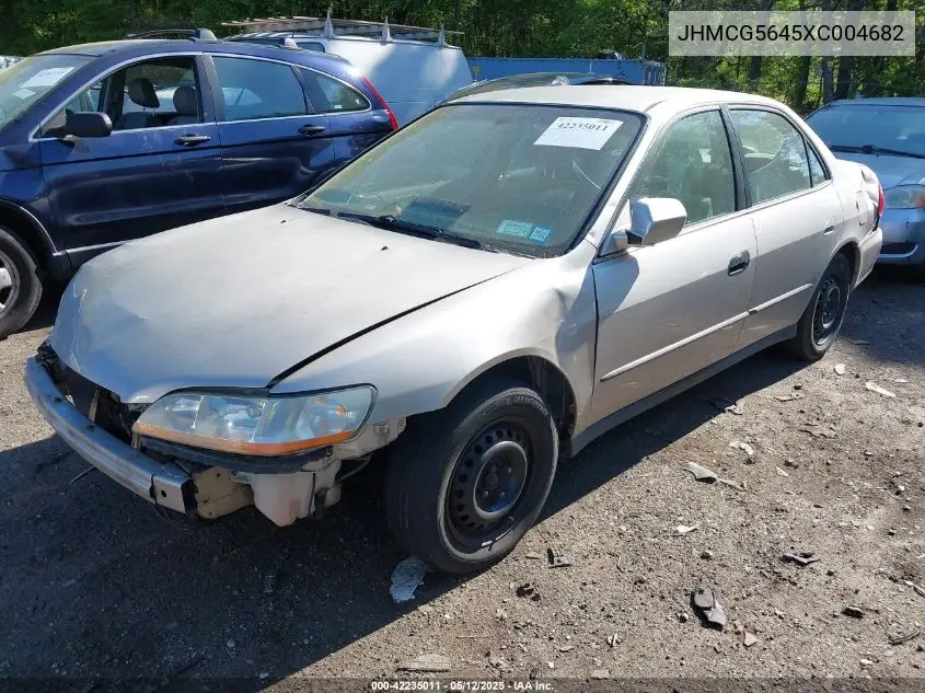 1999 Honda Accord Lx VIN: JHMCG5645XC004682 Lot: 42235011