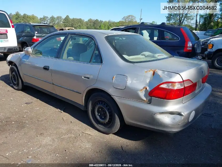 1999 Honda Accord Lx VIN: JHMCG5645XC004682 Lot: 42235011
