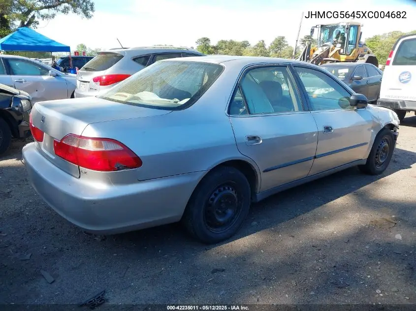 1999 Honda Accord Lx VIN: JHMCG5645XC004682 Lot: 42235011